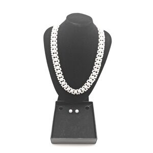 Avon Jewelry Set Women OS White New Pearl Collar Necklace Studs New F3640131